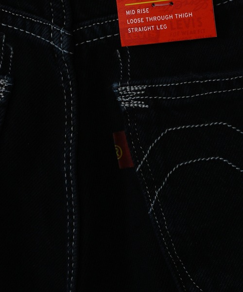Levi's（リーバイス）の「LEVI'S LOOSE STRAIGHT A0163-0001（デニムパンツ・レディース・インディゴブルー・25inch/26inch/27inch）」の8枚目の写真