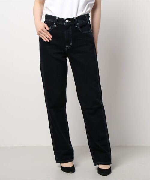Levi's（リーバイス）の「LEVI'S LOOSE STRAIGHT A0163-0001（デニムパンツ・レディース・インディゴブルー・25inch/26inch/27inch）」の6枚目の写真
