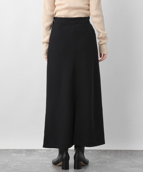 A part by(アパートバイ)の「ジョーゼットマキシスカート 229943(スカート・レディース・ブラック/マスタード・MEDIUM/LARGE)」の14枚目の写真