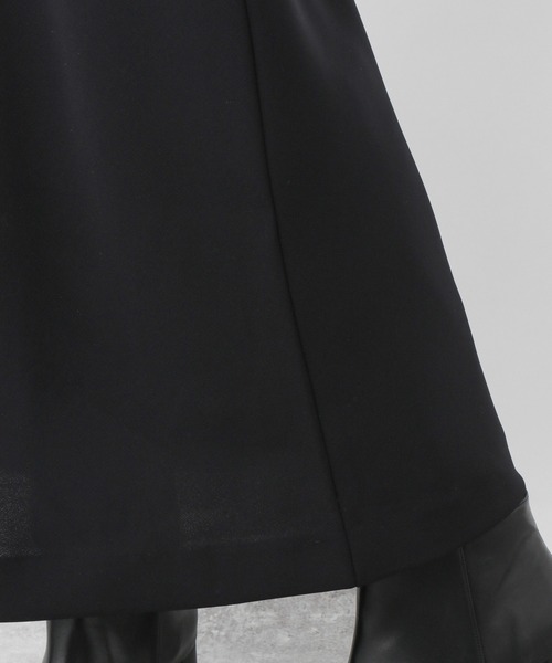A part by(アパートバイ)の「ジョーゼットマキシスカート 229943(スカート・レディース・ブラック/マスタード・MEDIUM/LARGE)」の10枚目の写真