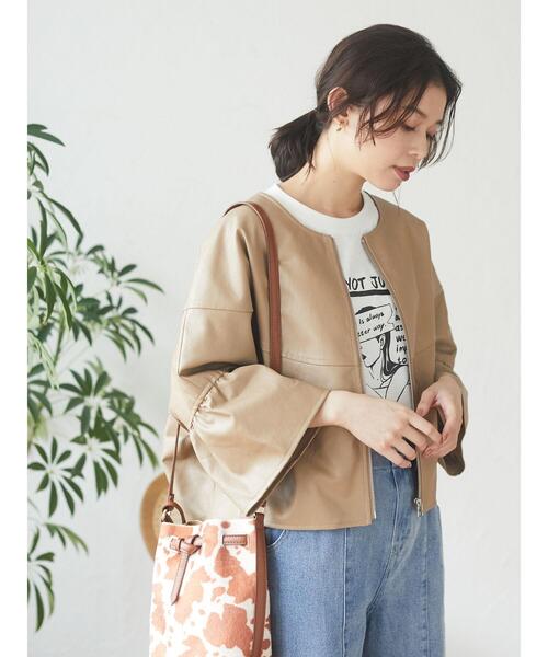 Ray cassin FAVORI Tシャツ カットソー プリント 半袖 F 黒 セール・RAY CASSIN ﾊﾞｯｸ転写ptﾛﾝT＊（Tシャツ&frasl;カットソー）｜RAY