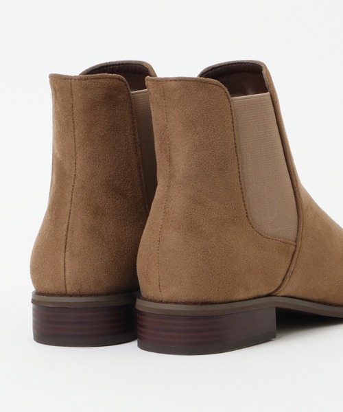 ikka（イッカ）の「サイドゴアプレーンブーツ（ブーツ・レディース・ブラック/ダークブラウン/ベージュ/グレー・M/L）」の13枚目の写真