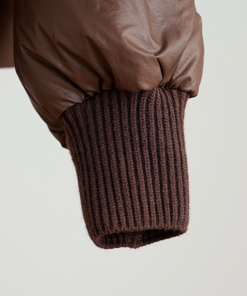 BEARDSLEY（ビアズリー）の「《VVTIAN》ダウンジャケット（ダウンジャケット/コート・レディース・ブラウン・M）」の7枚目の写真