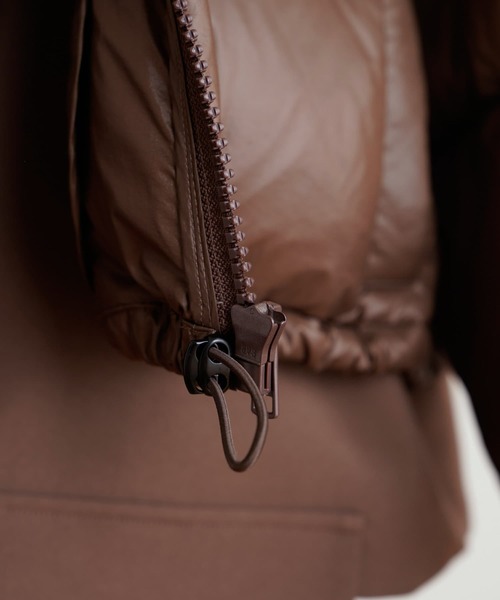 BEARDSLEY（ビアズリー）の「《VVTIAN》ダウンジャケット（ダウンジャケット/コート・レディース・ブラウン・M）」の3枚目の写真