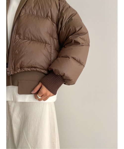 BEARDSLEY（ビアズリー）の「《VVTIAN》ダウンジャケット（ダウンジャケット/コート・レディース・ブラウン・M）」の9枚目の写真