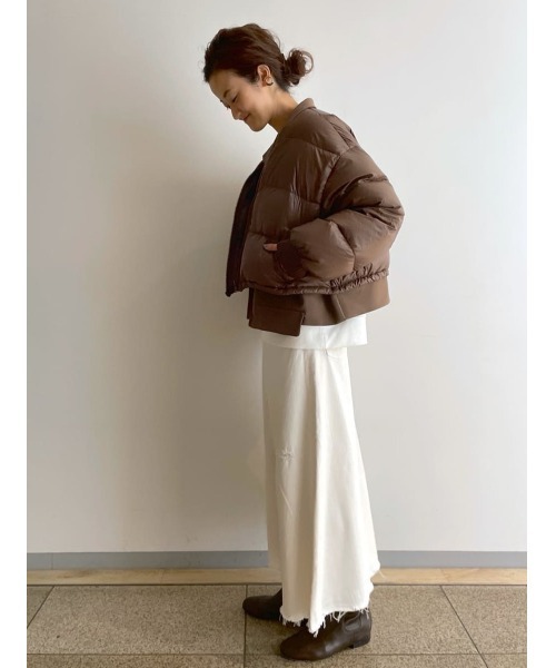 BEARDSLEY（ビアズリー）の「《VVTIAN》ダウンジャケット（ダウンジャケット/コート・レディース・ブラウン・M）」の2枚目の写真