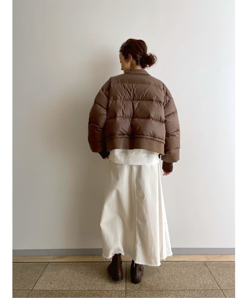 BEARDSLEY（ビアズリー）の「《VVTIAN》ダウンジャケット（ダウンジャケット/コート・レディース・ブラウン・M）」の12枚目の写真