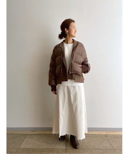 BEARDSLEY（ビアズリー）の「《VVTIAN》ダウンジャケット（ダウンジャケット/コート・レディース・ブラウン・M）」の14枚目の写真