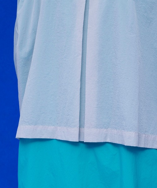 UNITED TOKYO（ユナイテッドトウキョウ）の「カラーブロックシアーSH（シャツ/ブラウス・メンズ・ブラウン/グレー/ネイビー・FREE）」の17枚目の写真