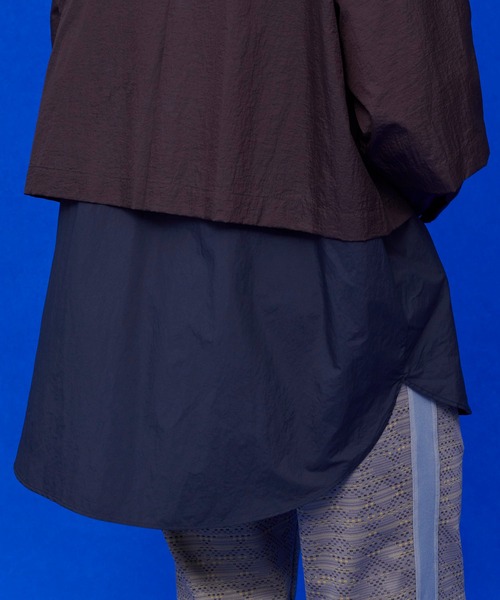 UNITED TOKYO（ユナイテッドトウキョウ）の「カラーブロックシアーSH（シャツ/ブラウス・メンズ・ブラウン/グレー/ネイビー・FREE）」の18枚目の写真