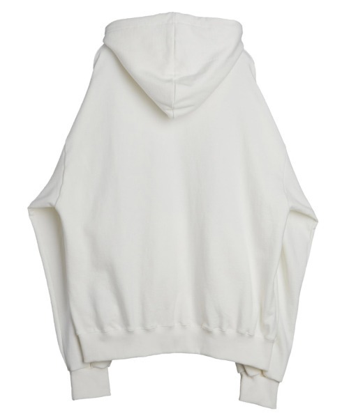 SUNDAYOFFCLUB(サンデイオフクラブ)の「【SUNDAY OFF CLUB】Fallen Phantom Dancer Heavy French Terry Hoodie(パーカー・メンズ・ブラウン/ホワイト・M/L)」の7枚目の写真