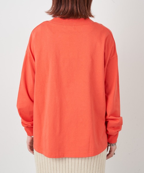 CIAOPANIC TYPY（チャオパニックティピー）の「NEWPORTプリントTee（Tシャツ/カットソー・レディース・チャコールグレー/レッド/オフホワイト・ONE SIZE）」の15枚目の写真