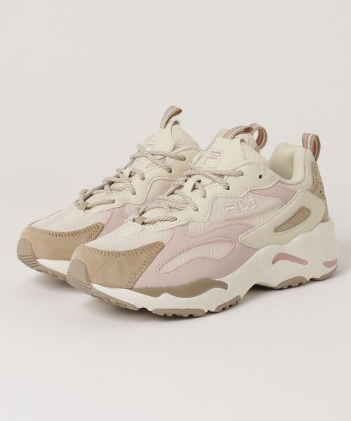 FILA(フィラ)の「FILA/フィラ レイトレイサーローカットスニーカー(スニーカー・レディース・グレー/アイボリー/ブラック/ホワイト/ベージュ/グリーン・24cm/23cm/24.5cm)」の5枚目の写真