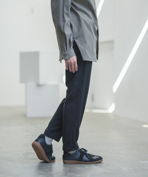 CASPER JOHN（キャスパージョン）の「Tapered Slim Slacks/テーパードスリムスラックス（スラックス・メンズ・ブラウン/ライトベージュ/ブラック/ネイビー・マルチサイズ）」の9枚目の写真