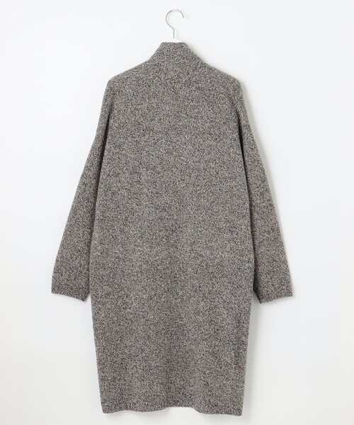 J.PRESS(ジェイプレス)の「MIX COLOR CHINE カーディガン(カーディガン/ボレロ・レディース・グレー系/ベージュ系・T13)」の8枚目の写真