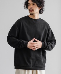 SIDEWAY STANCE | 【SIDEWAY STANCE】スウェット クルーネック ビッグシルエット トレーナー(スウェット)