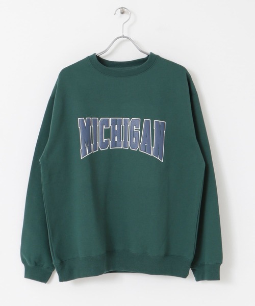 URBAN RESEARCH Sonny Label（アーバンリサーチサニーレーベル）の「発砲プリント裏起毛スウェット（スウェット・メンズ・グリーン系その他/ブラック/グレー・MEDIUM/LARGE）」の7枚目の写真