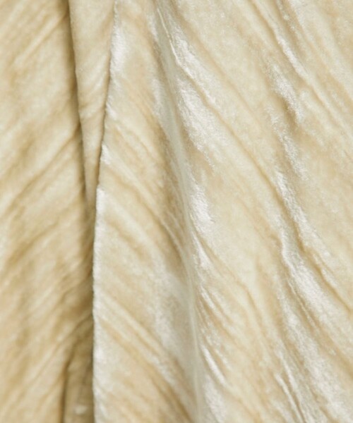 LOKITHO（ロキト）の「【LOKITHO(ロキト)】クラッシュダイドベルベットスカート LKF339-SK2（スカート・レディース・ベージュ/ブラウン・1/2）」の10枚目の写真