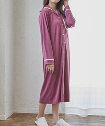 ストレスフリー授乳口付きパジャマ（ワンピースタイプ） マタニティパジャマ  シームレス 産前産後 出産準備 入院準備
