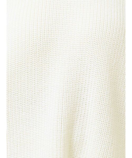 ELENDEEK（エレンディーク）の「ビッグカラージップニット（ニット/セーター・レディース・オフホワイト/ブラック/ブラウン・FREE）」の11枚目の写真