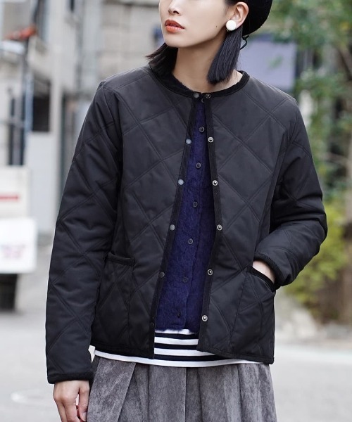 BASICキルティング［ショートジャケット］