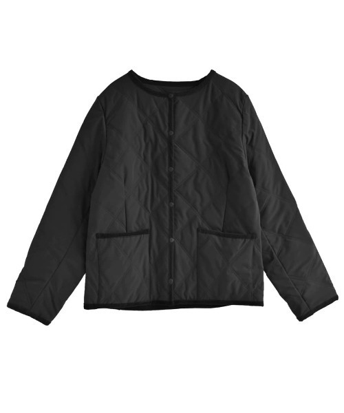 BASICキルティング［ショートジャケット］