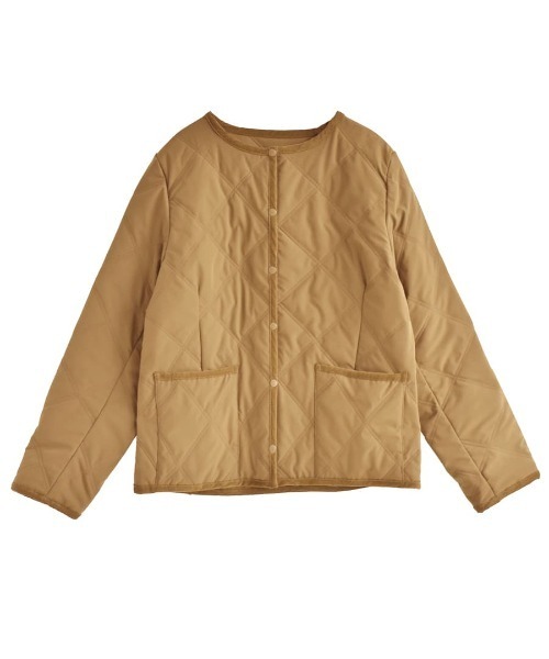 BASICキルティング［ショートジャケット］