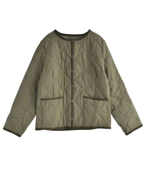 BASICキルティング［ショートジャケット］