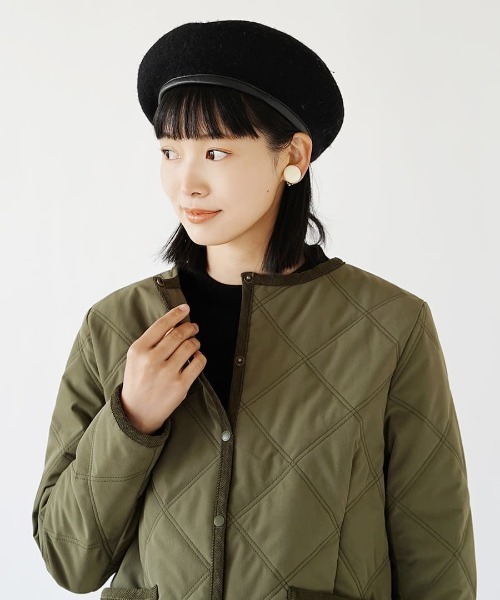 BASICキルティング［ショートジャケット］