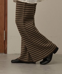 lawgy | pattern knit pants(その他パンツ)