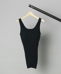 【 ADAWAS / アダワス 】 PLEATED STITCH TANK TOP / プリーツステッチタンクトップ