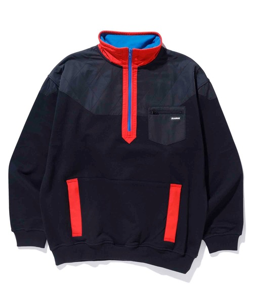 XLARGE(エクストララージ)の「PANELED NYLON SWEAT(スウェット・メンズ・ブラック/ブルー/アッシュ・S/M/L/XL)」の18枚目の写真