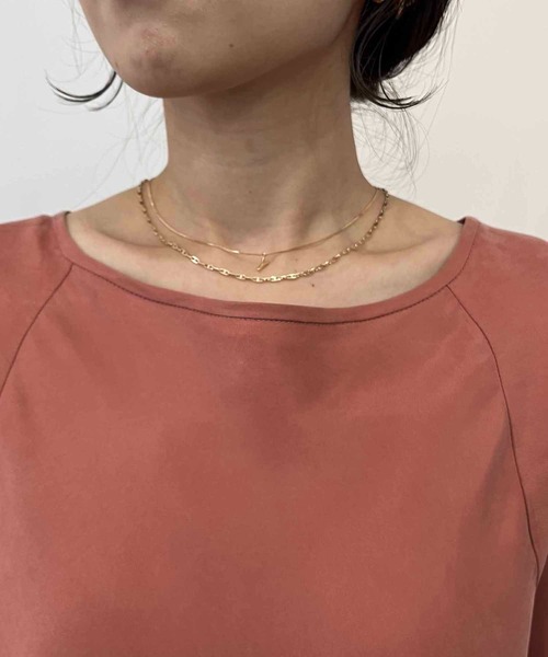 CAPRICIEUX LE'MAGE（カプリシューレマージュ）の「バイヤスプルオーバー（シャツ/ブラウス・レディース・ブラック/ベージュ/ピンク・FREE）」の7枚目の写真