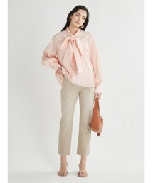 Mila Owen | 裾切りっぱなしアンクル丈デニムパンツ(デニムパンツ)