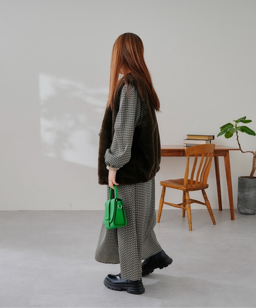 CPCM（シーピーシーエム）の「ファーベストセットワンピース（ワンピース・レディース・ブラック/グリーン/アイボリー/ブラック系その他・FREE）」の20枚目の写真