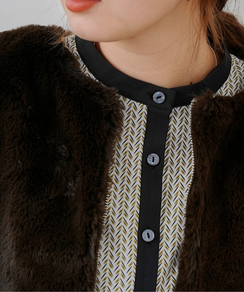 CPCM（シーピーシーエム）の「ファーベストセットワンピース（ワンピース・レディース・ブラック/グリーン/アイボリー/ブラック系その他・FREE）」の13枚目の写真