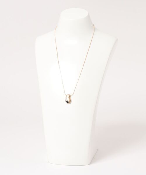 LOWRYS FARM（ローリーズファーム）の「モチーフトップスライドネックレス　265406（ネックレス・レディース・シルバー/ゴールド・FREE）」の4枚目の写真