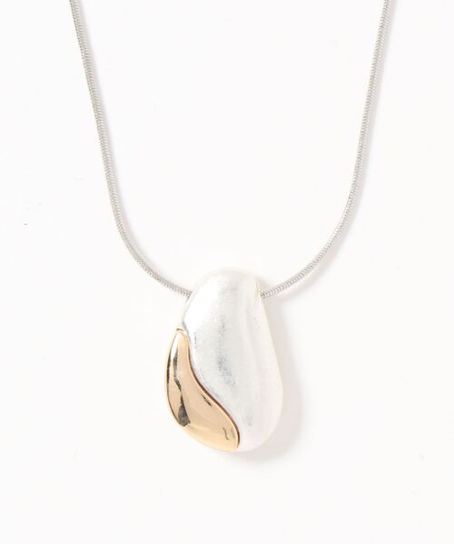 LOWRYS FARM（ローリーズファーム）の「モチーフトップスライドネックレス　265406（ネックレス・レディース・シルバー/ゴールド・FREE）」の6枚目の写真