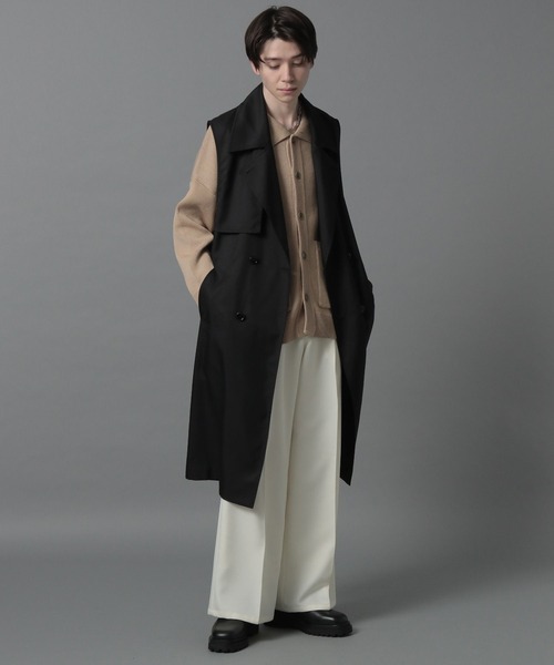 HARE（ハレ）の「ワイドフレアトラウザーSS(HARE)（スラックス・メンズ・オフホワイト/ブラック/グリーン/パープル/ピンク/オレンジ系その他/レッド・SMALL/MEDIUM）」の14枚目の写真