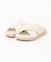 HELIOPOLE | FABIO RUSCONI: CROSS FLAT SANDAL(サンダル)