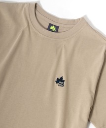 LOGOS/ロゴス ワンポイント刺繍 半袖Tシャツ 吸汗速乾