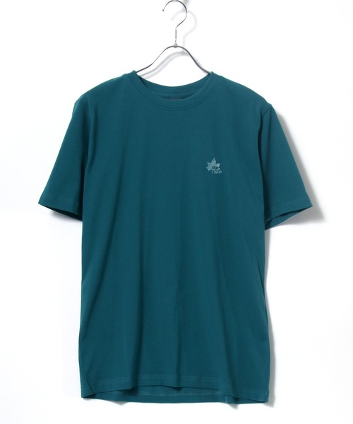 LOGOS（ロゴス）の「LOGOS/ロゴス ワンポイント刺繍 半袖Tシャツ 吸汗速乾（Tシャツ/カットソー・メンズ・ホワイト/ライトブルー/ベージュ/ネイビー/グレー/オリーブ/サックスブルー/イエロー/ワイン・LL/M/L）」の19枚目の写真