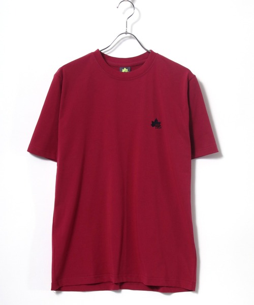 LOGOS（ロゴス）の「LOGOS/ロゴス ワンポイント刺繍 半袖Tシャツ 吸汗速乾（Tシャツ/カットソー・メンズ・ホワイト/ライトブルー/ベージュ/ネイビー/グレー/オリーブ/サックスブルー/イエロー/ワイン・LL/M/L）」の22枚目の写真