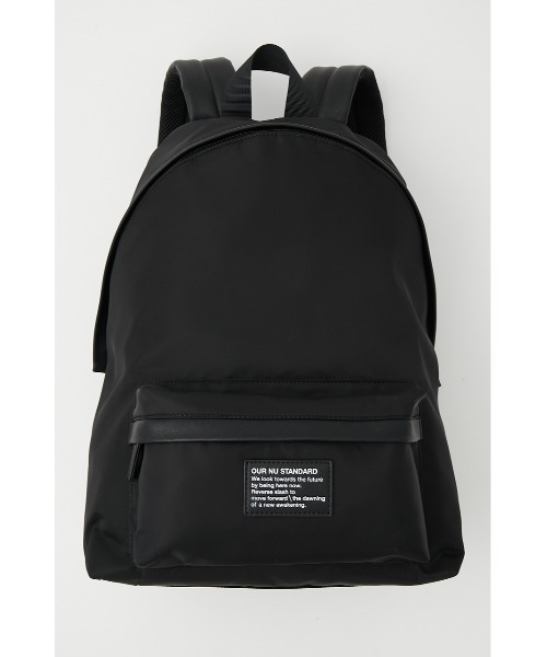 AZUL by moussy(アズールバイマウジー)の「HIGH DENSITY NYLON BACK PACK/ハイデンシティーナイロンバックパック(バックパック/リュック・メンズ・ブラック・FREE)」の5枚目の写真