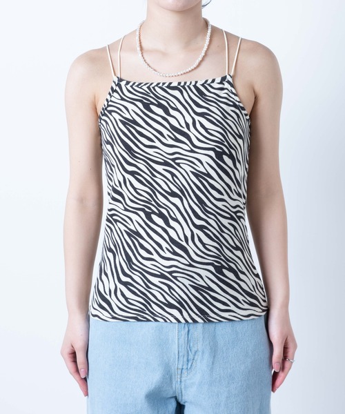 WEGO（ウィゴー）の「WEGO/バッククロスカップインキャミソール（キャミソール・レディース・アニマル/その他1/ブルー系その他5・SMALL/MEDIUM）」の19枚目の写真