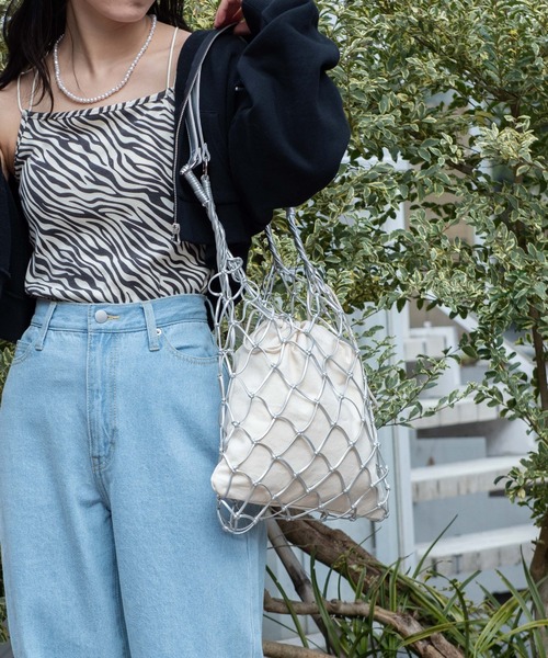 WEGO（ウィゴー）の「WEGO/バッククロスカップインキャミソール（キャミソール・レディース・アニマル/その他1/ブルー系その他5・SMALL/MEDIUM）」の10枚目の写真