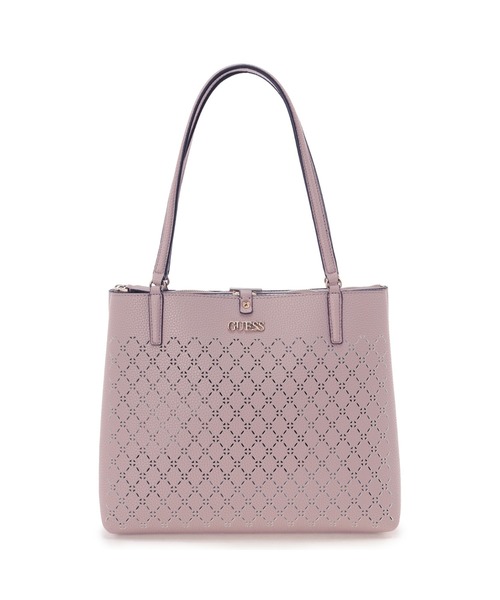 Guess(ゲス)の「AMARA Society Carryall(トートバッグ・レディース・ブラック/ベージュ/パープル/ピンク・ONE SIZE)」の1枚目の写真