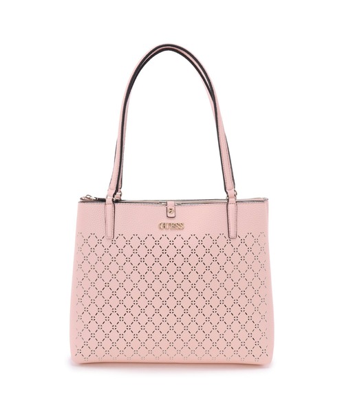 Guess(ゲス)の「AMARA Society Carryall(トートバッグ・レディース・ブラック/ベージュ/パープル/ピンク・ONE SIZE)」の4枚目の写真