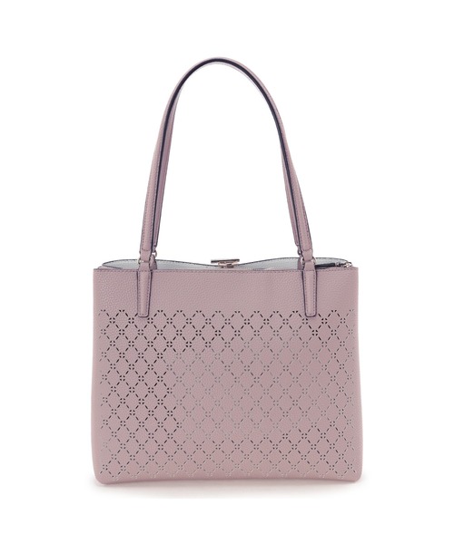 Guess(ゲス)の「AMARA Society Carryall(トートバッグ・レディース・ブラック/ベージュ/パープル/ピンク・ONE SIZE)」の7枚目の写真