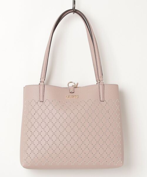 Guess(ゲス)の「AMARA Society Carryall(トートバッグ・レディース・ブラック/ベージュ/パープル/ピンク・ONE SIZE)」の15枚目の写真